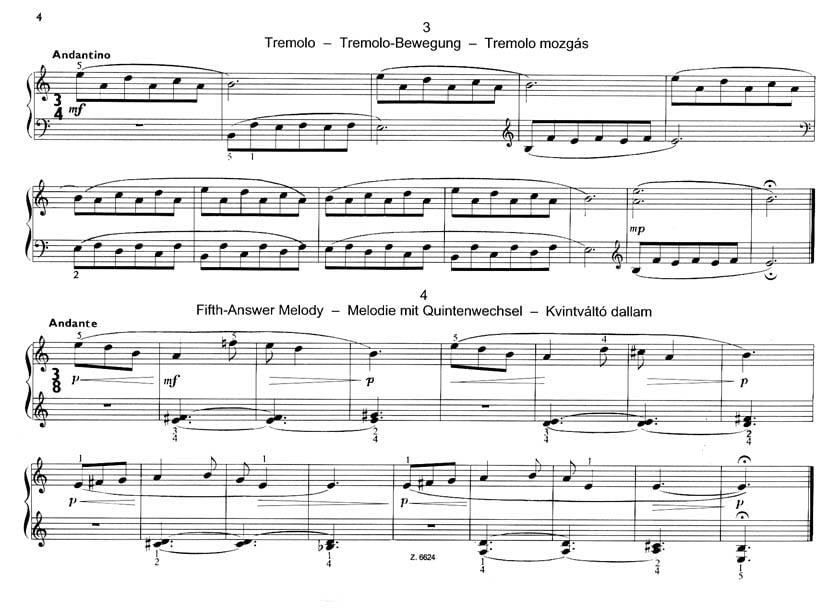 Die ersten Spiele auf dem Klavier Eine Einführun